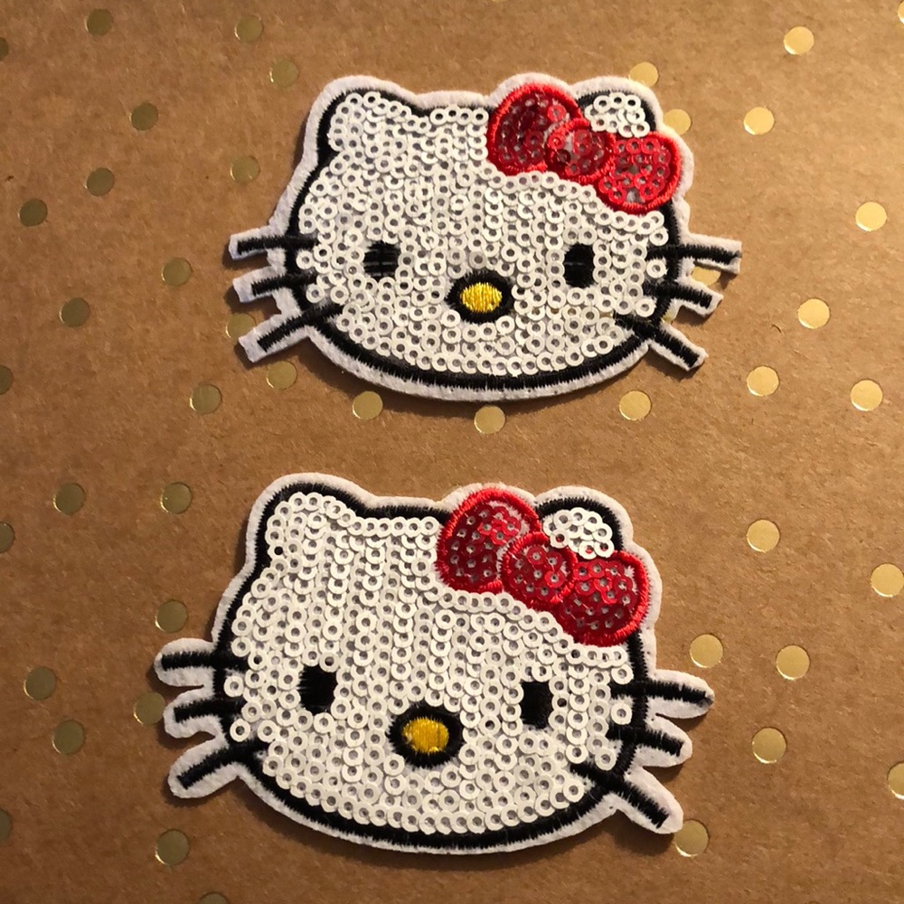 Hello Kitty Sequin Patches!